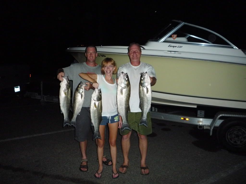 jordan lake striper fishing 62611